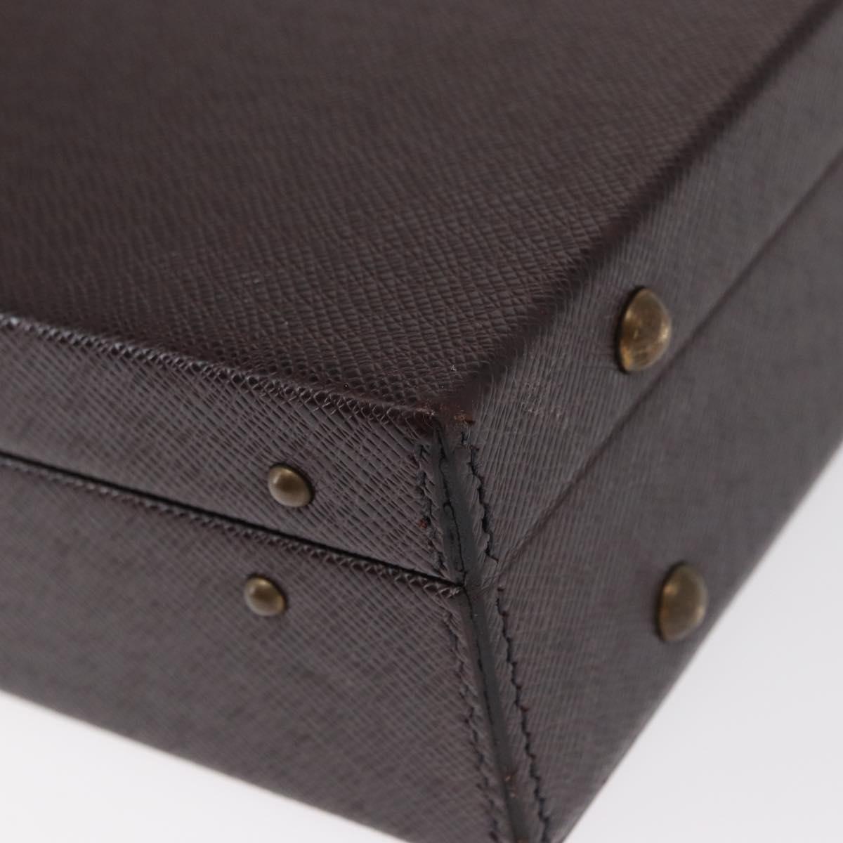 LOUIS VUITTON Taiga Briefcase Acajou LV Auth 154617