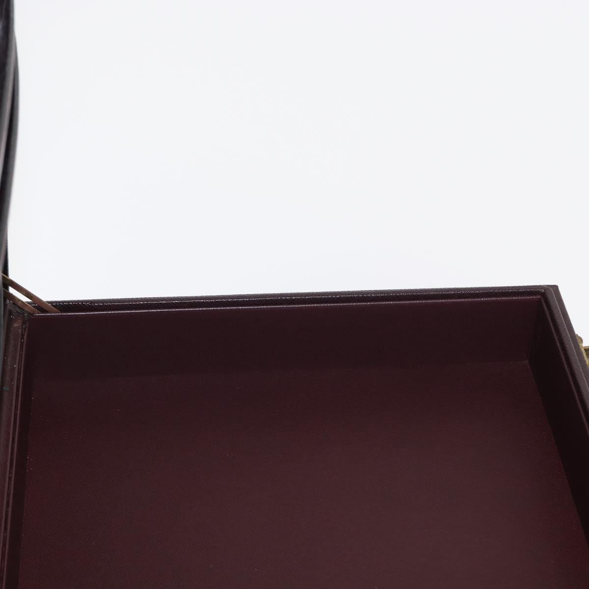 LOUIS VUITTON Taiga Briefcase Acajou LV Auth 154617