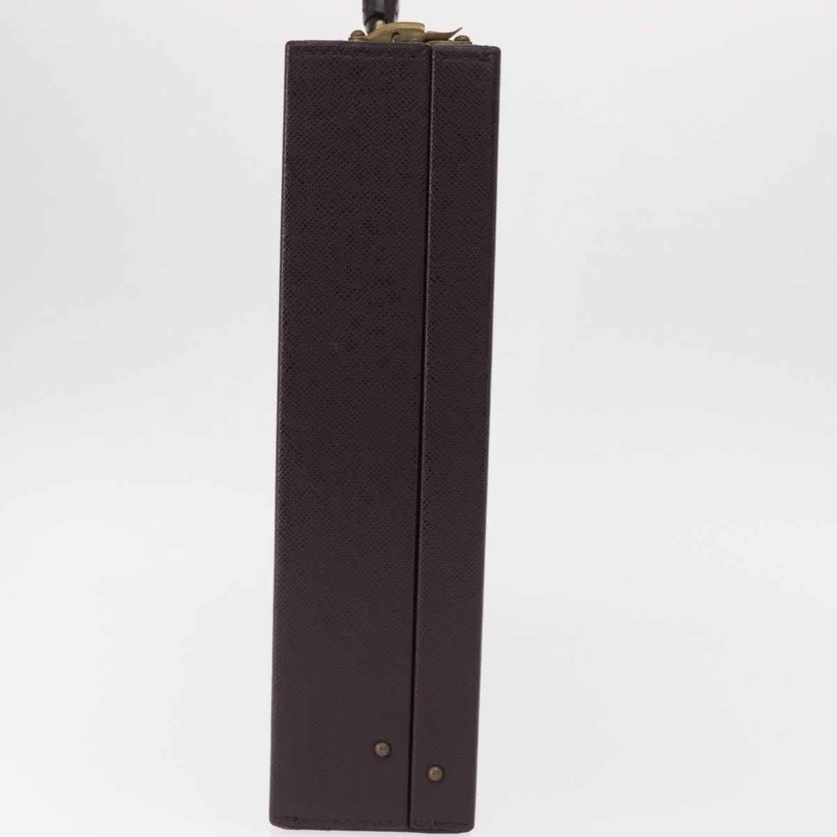 LOUIS VUITTON Taiga Briefcase Acajou LV Auth 154617