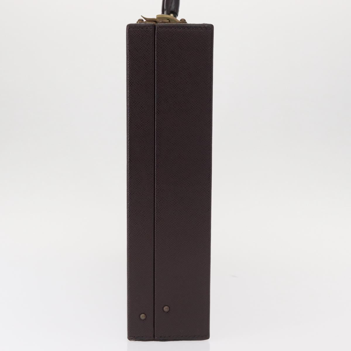 LOUIS VUITTON Taiga Briefcase Acajou LV Auth 154617