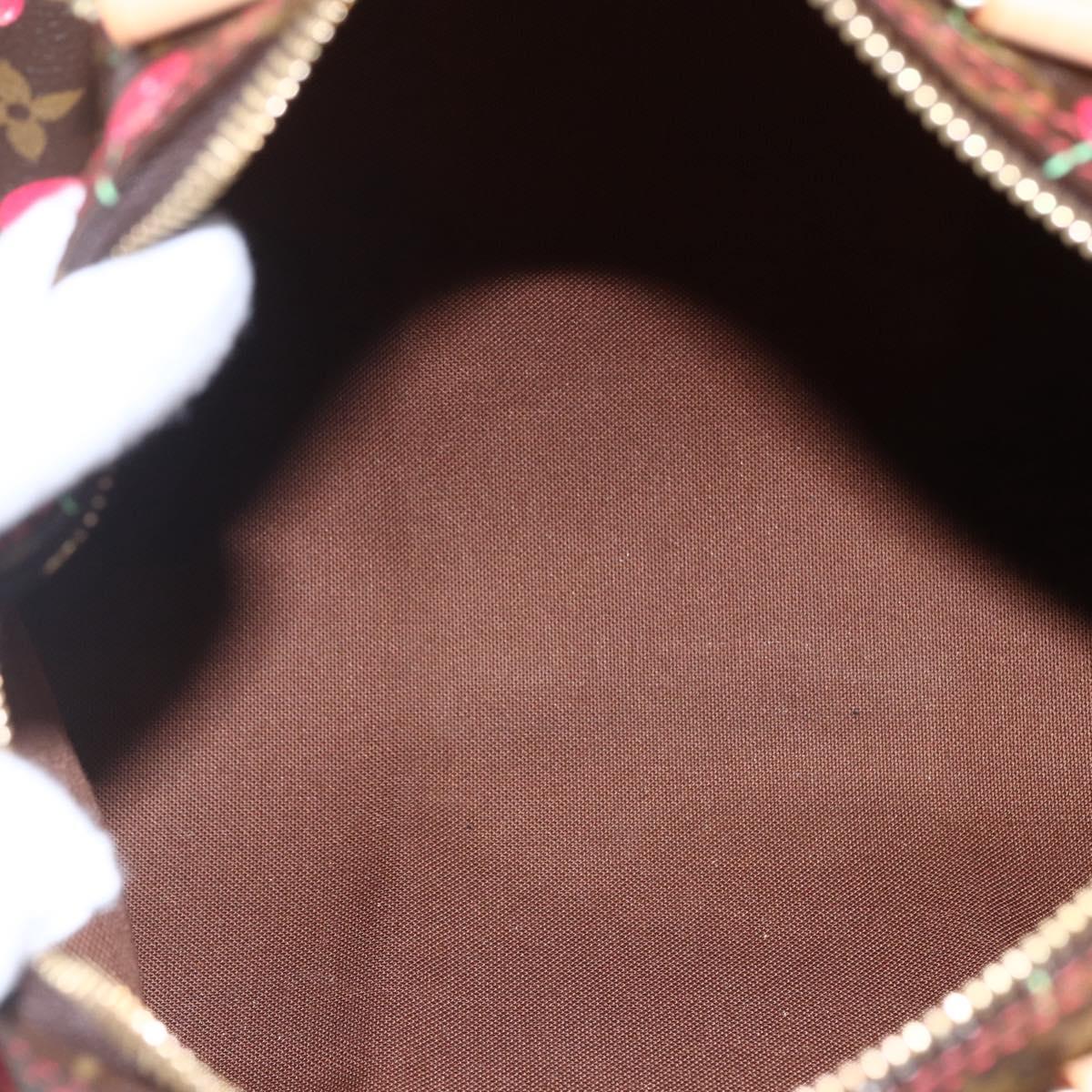 LOUIS VUITTON Monogram Cherry Speedy 25 Hand Bag M41528 LV Auth 154626SAV