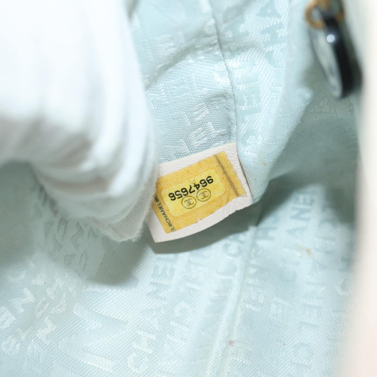 CHANEL Chain Shoulder Bag Satin Pink Gold CC Auth 154632V