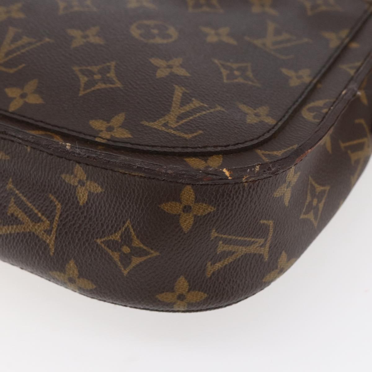 LOUIS VUITTON Monogram Saint Cloud GM Shoulder Bag M51242 LV Auth 154774