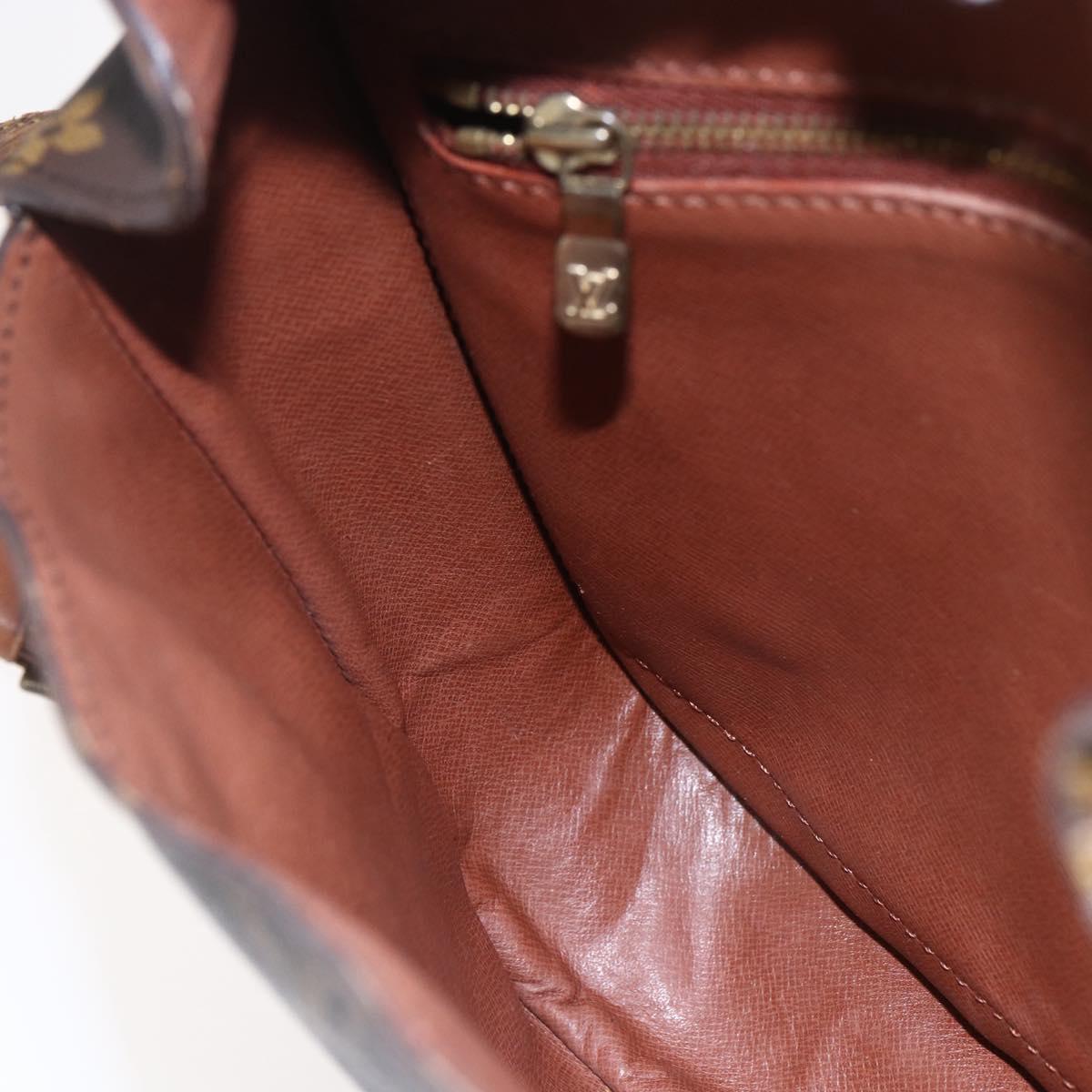 LOUIS VUITTON Monogram Saint Cloud GM Shoulder Bag M51242 LV Auth 154774