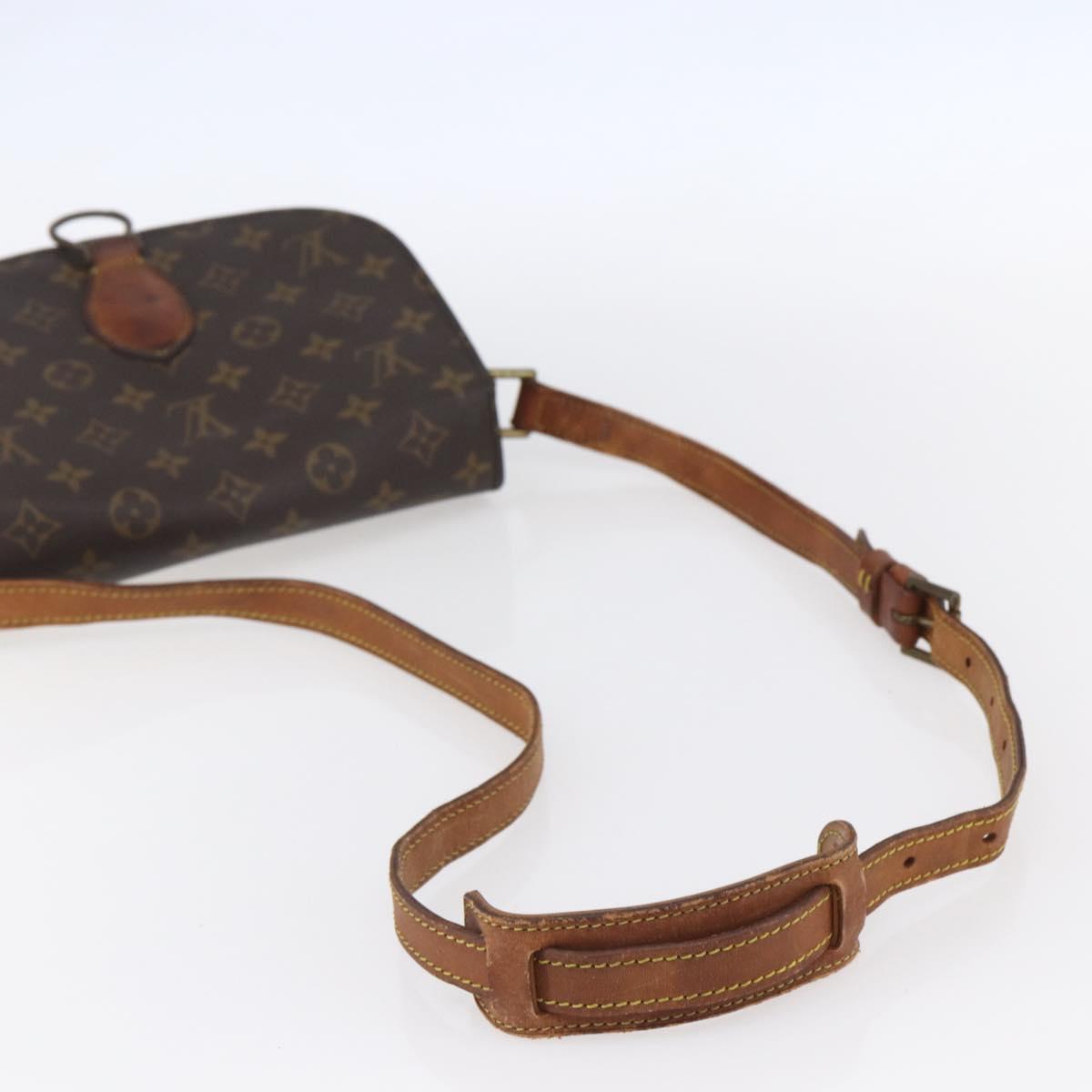 LOUIS VUITTON Monogram Saint Cloud GM Shoulder Bag M51242 LV Auth 154774