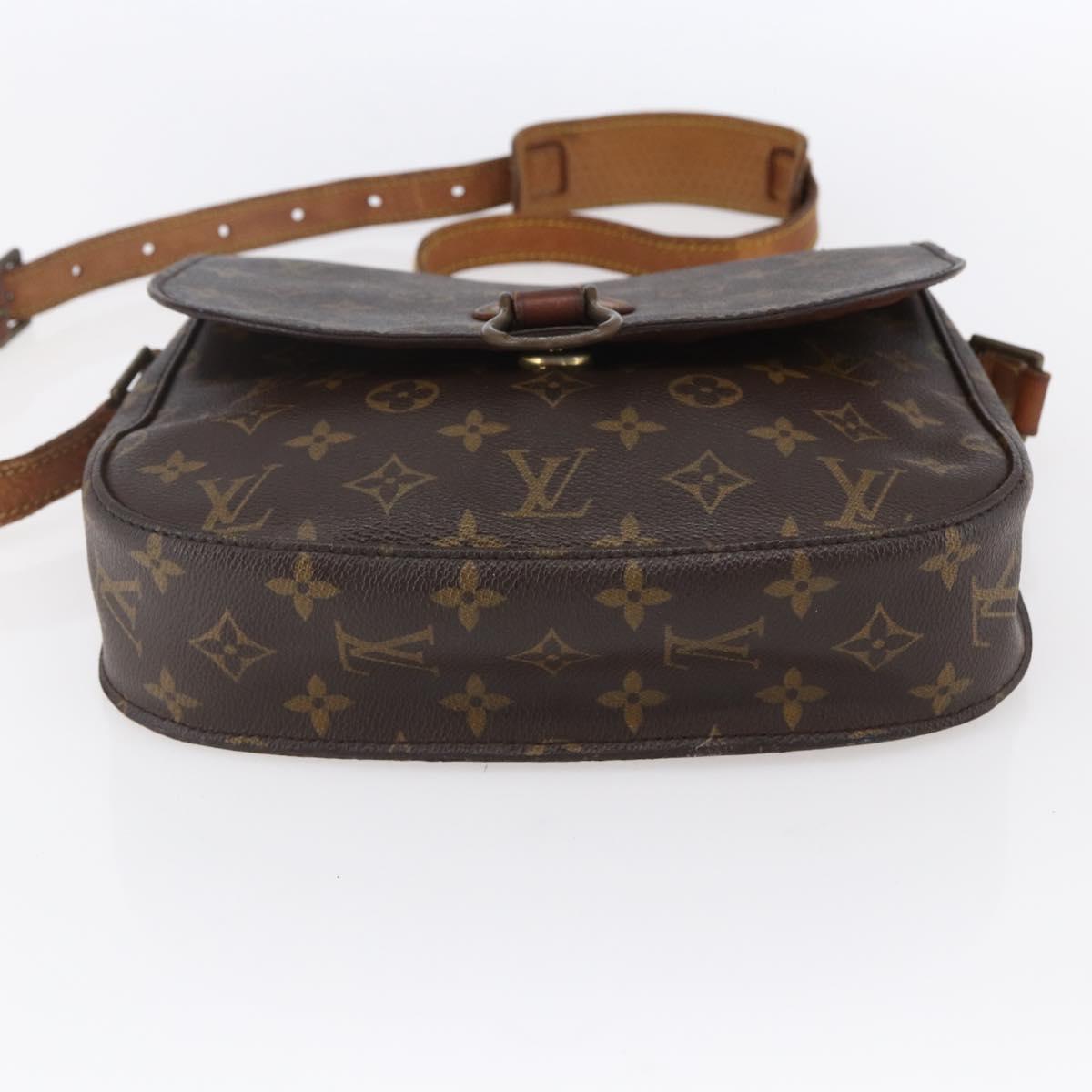 LOUIS VUITTON Monogram Saint Cloud GM Shoulder Bag M51242 LV Auth 154774