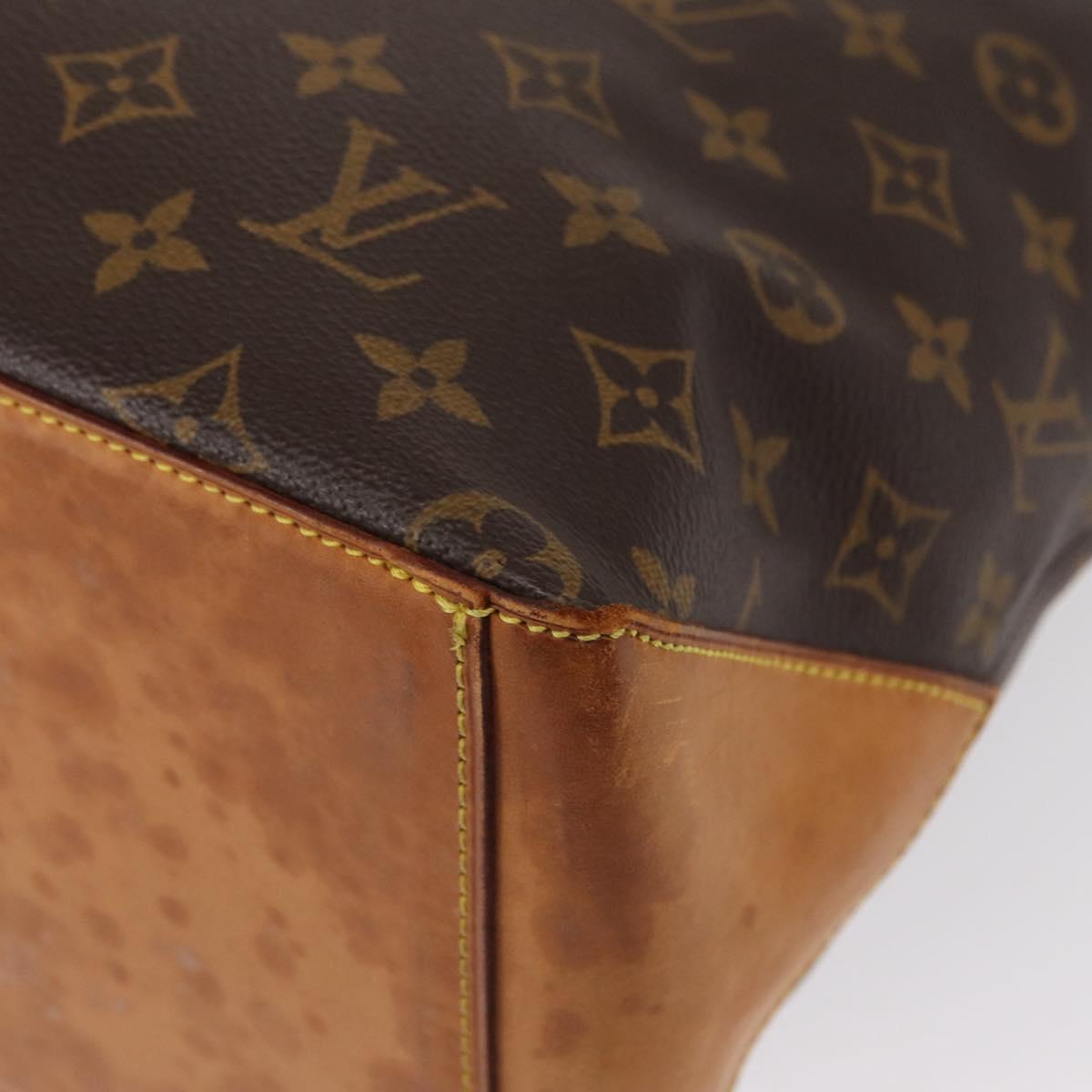 LOUIS VUITTON Monogram Cabas Mezzo Tote Bag M51151 LV Auth 154775