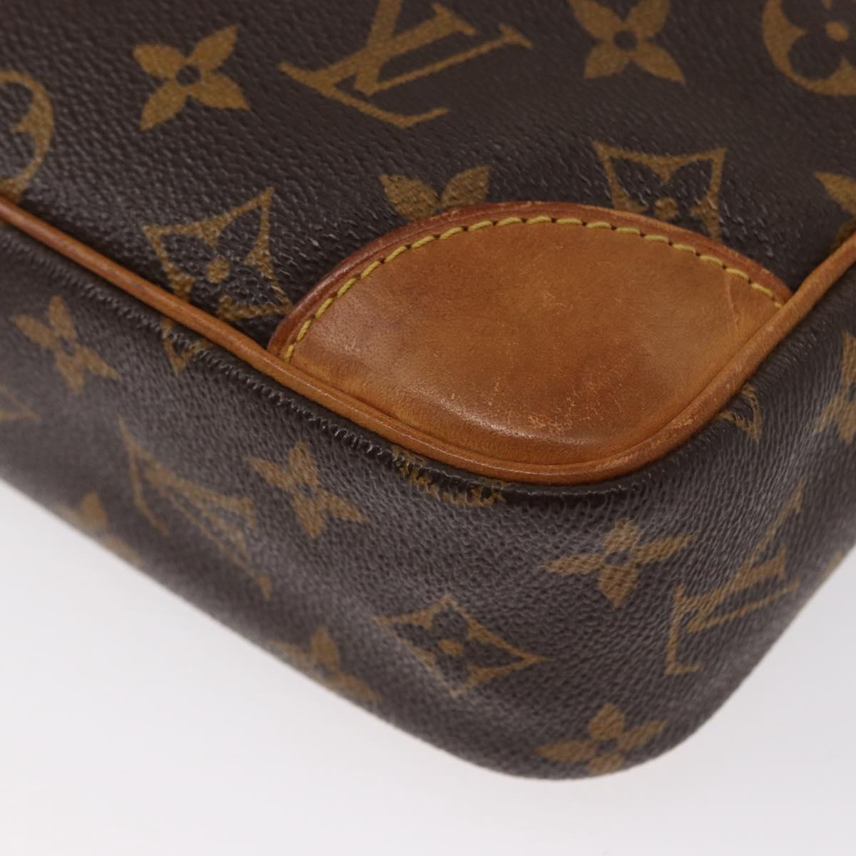 LOUIS VUITTON Monogram Compiegne 28 Clutch Bag M51845 LV Auth 154780
