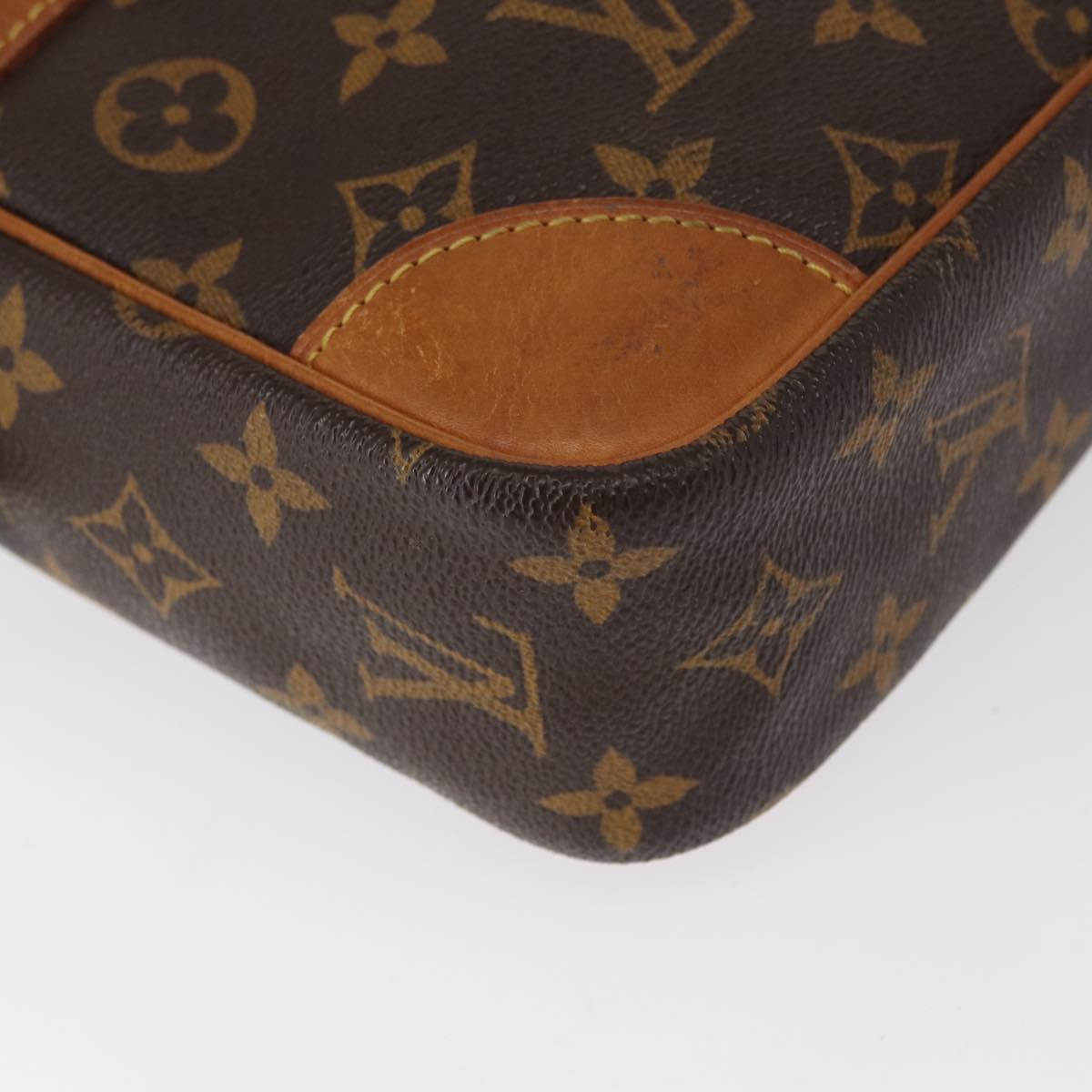 LOUIS VUITTON Monogram Compiegne 28 Clutch Bag M51845 LV Auth 154780