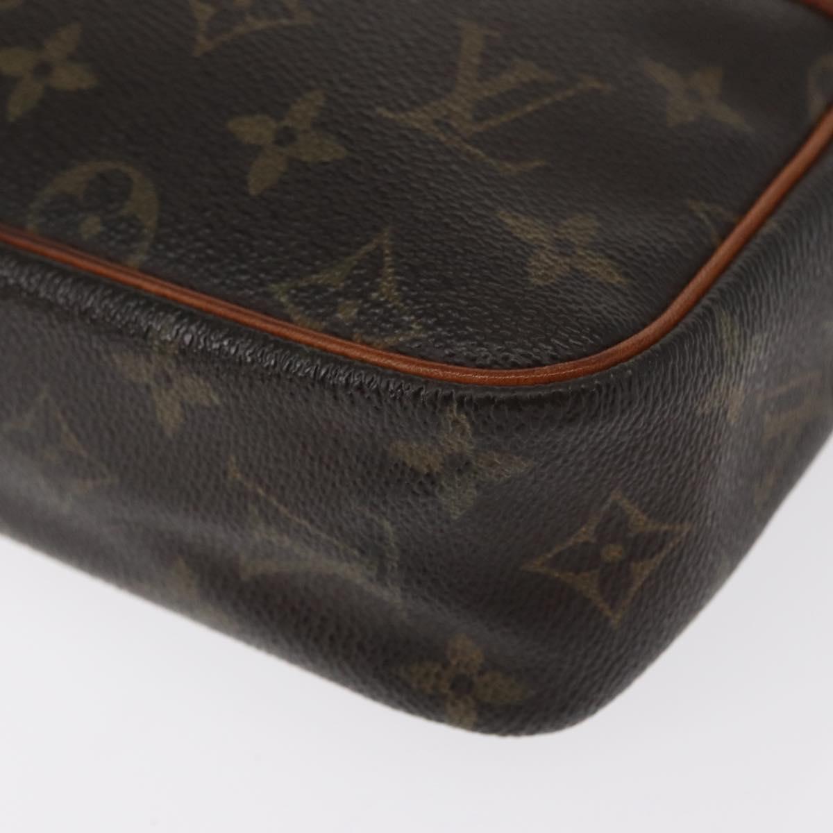 LOUIS VUITTON Monogram Compiegne 23 Clutch Bag M51847 LV Auth 154781