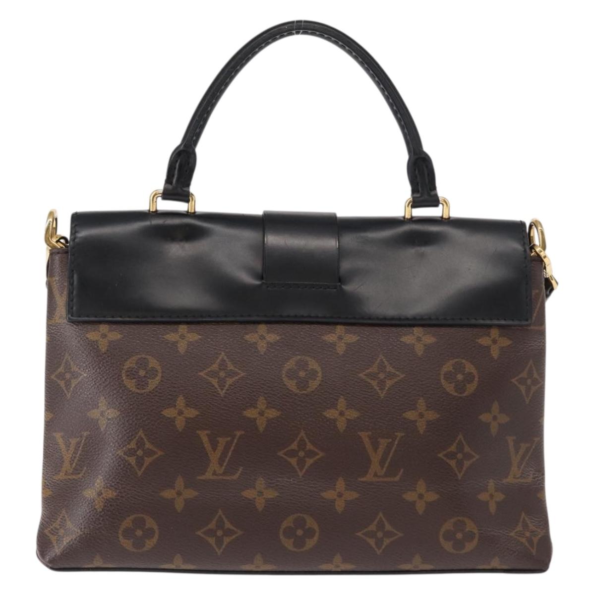 LOUIS VUITTON Monogram One Handle Flap Bag MM M43125 LV Auth 154782