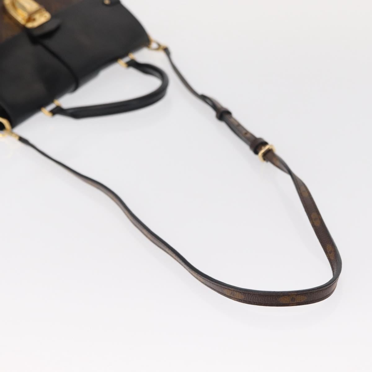 LOUIS VUITTON Monogram One Handle Flap Bag MM M43125 LV Auth 154782