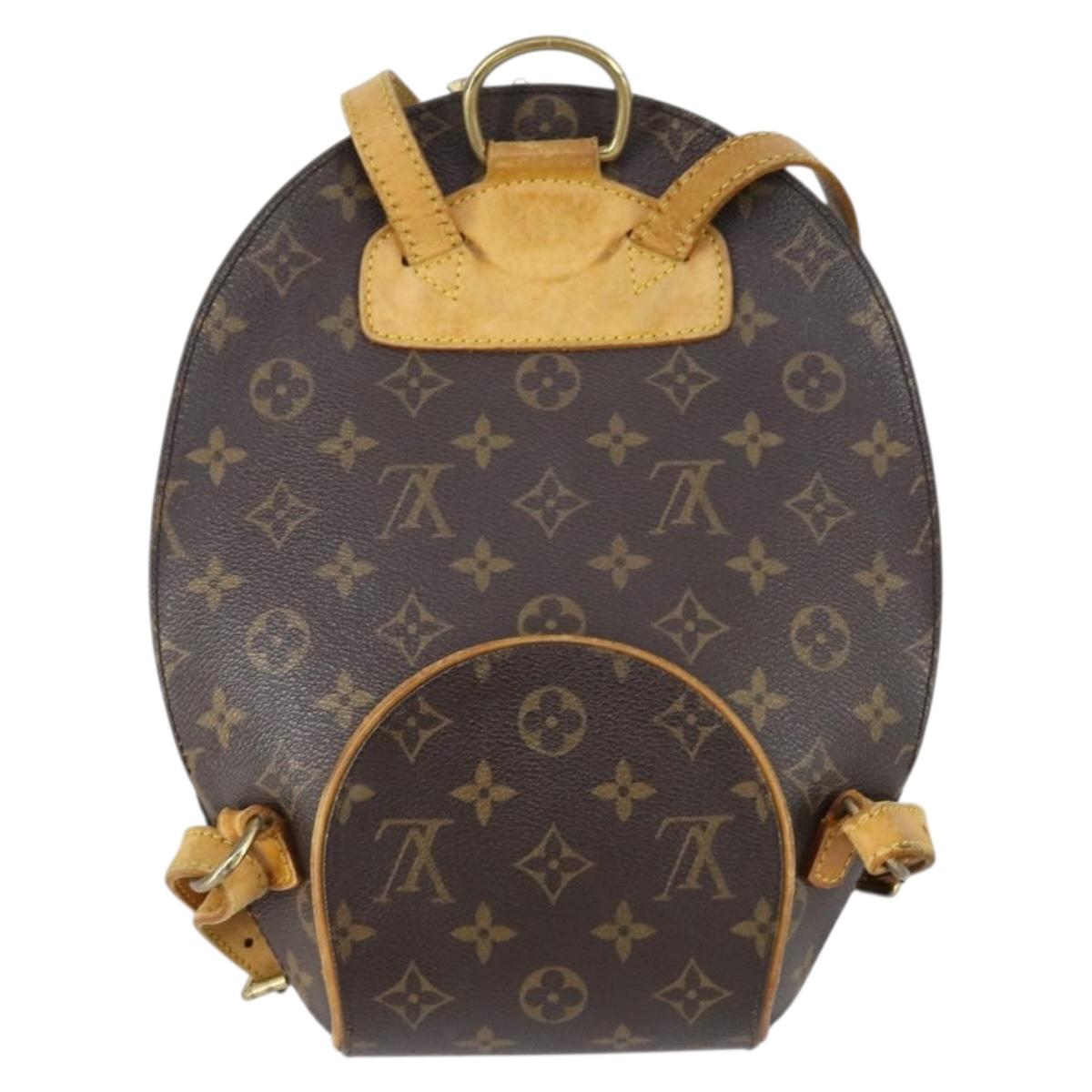 LOUIS VUITTON Monogram Ellipse Sac A Dos Shoulder Bag M51125 LV Auth 154783