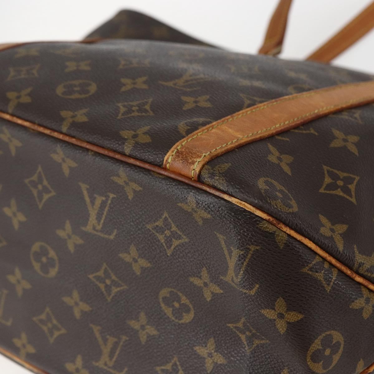 LOUIS VUITTON Monogram Sac Shopping Tote Bag M51108 LV Auth 154784