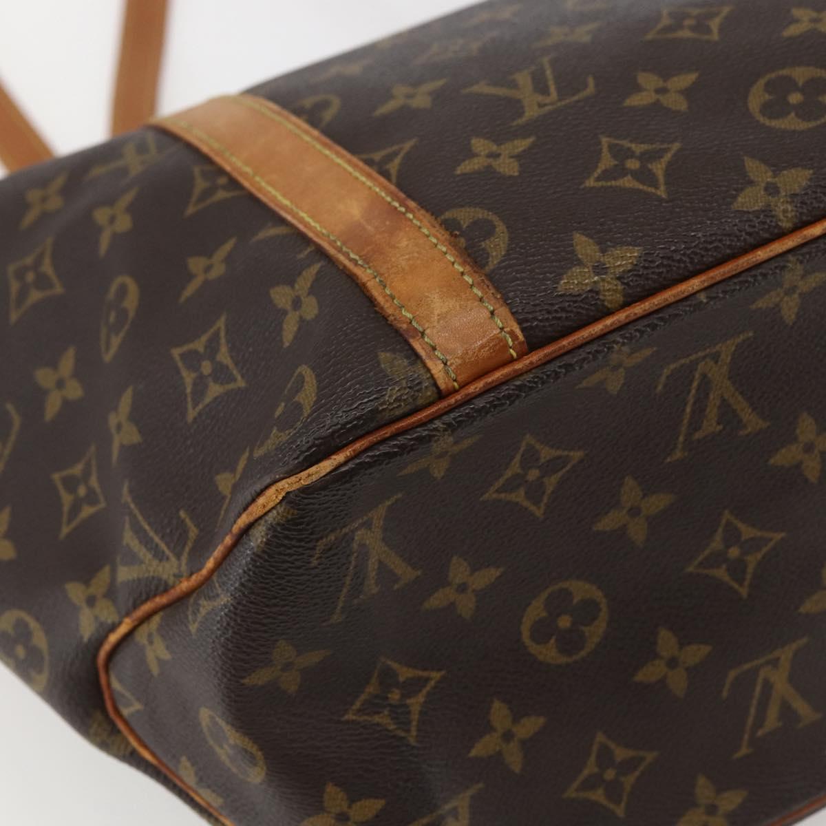 LOUIS VUITTON Monogram Sac Shopping Tote Bag M51108 LV Auth 154784