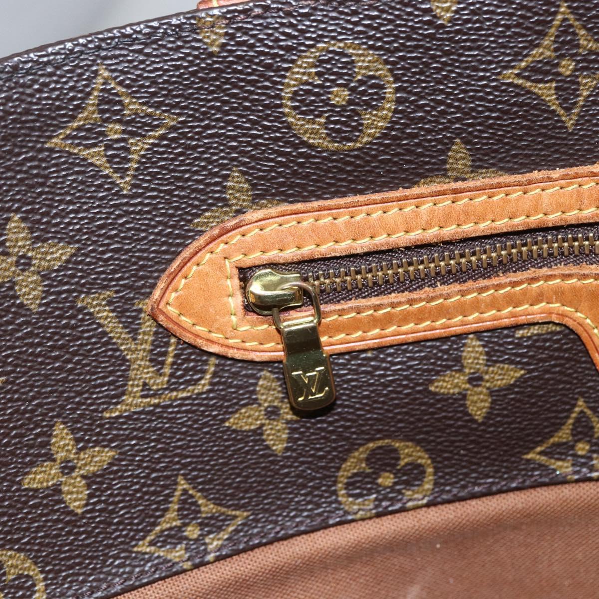 LOUIS VUITTON Monogram Sac Shopping Tote Bag M51108 LV Auth 154784
