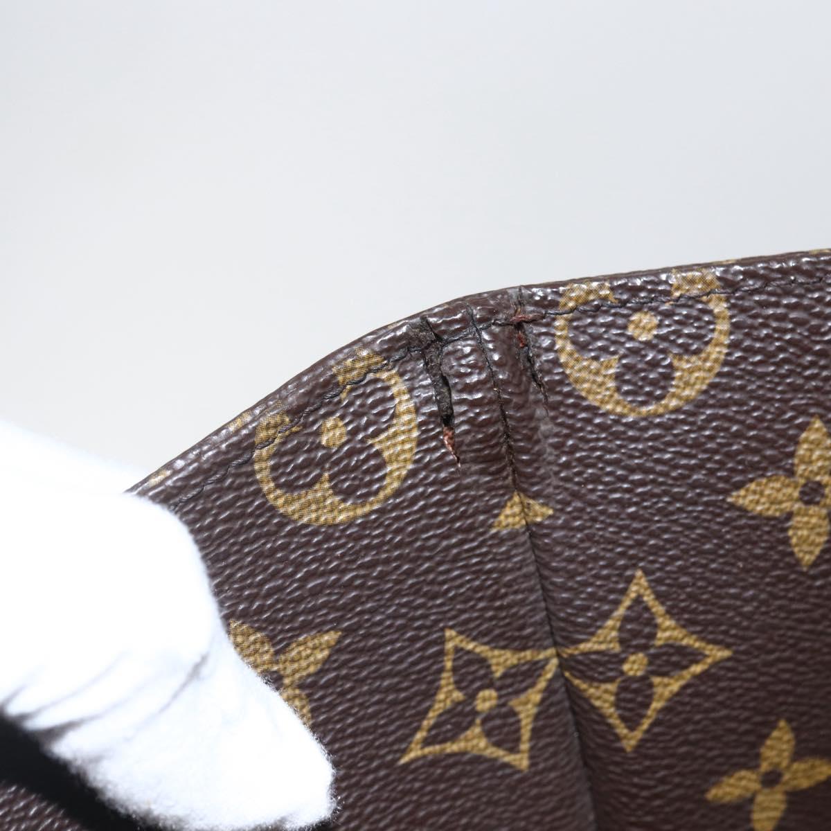 LOUIS VUITTON Monogram Sac Shopping Tote Bag M51108 LV Auth 154784