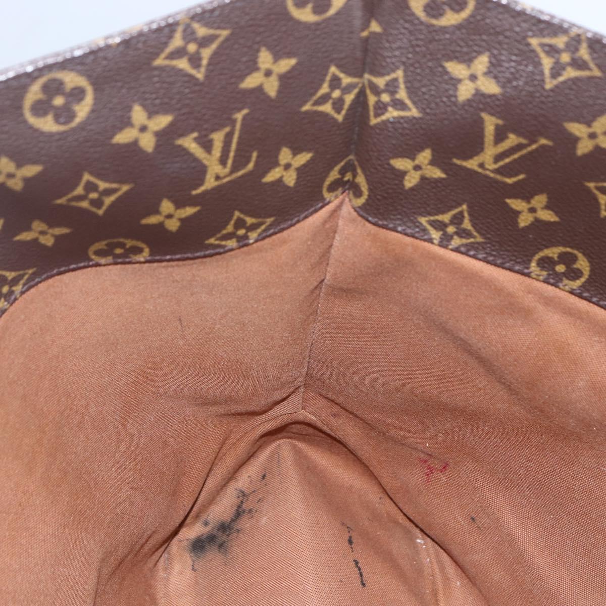 LOUIS VUITTON Monogram Sac Shopping Tote Bag M51108 LV Auth 154784