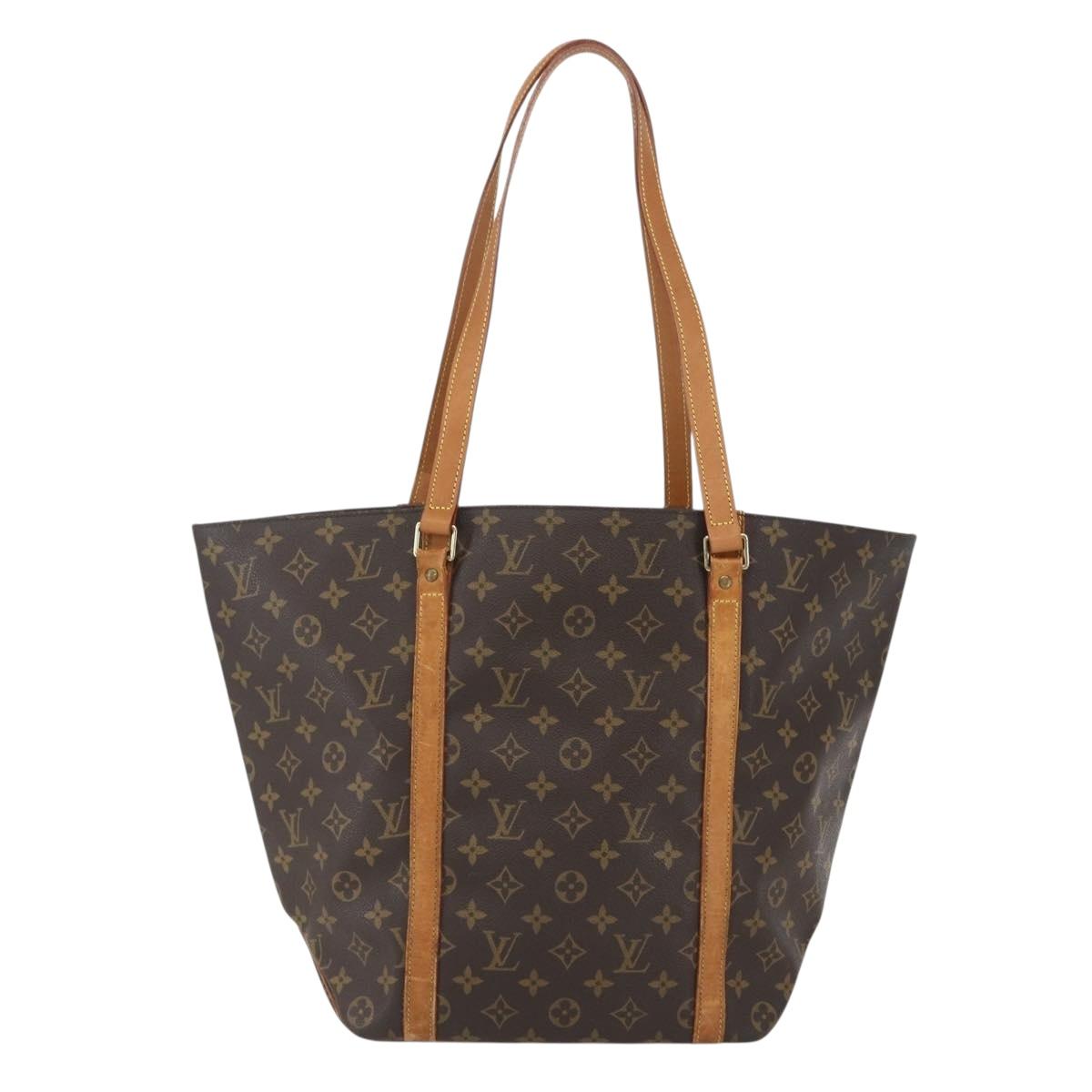 LOUIS VUITTON Monogram Sac Shopping Tote Bag M51108 LV Auth 154784