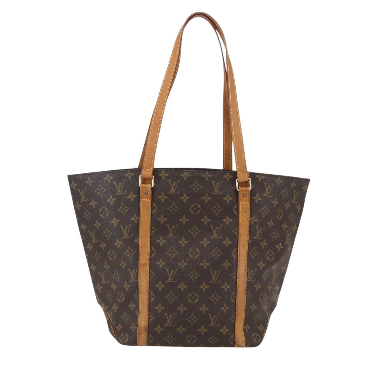 LOUIS VUITTON Monogram Sac Shopping Tote Bag M51108 LV Auth 154784
