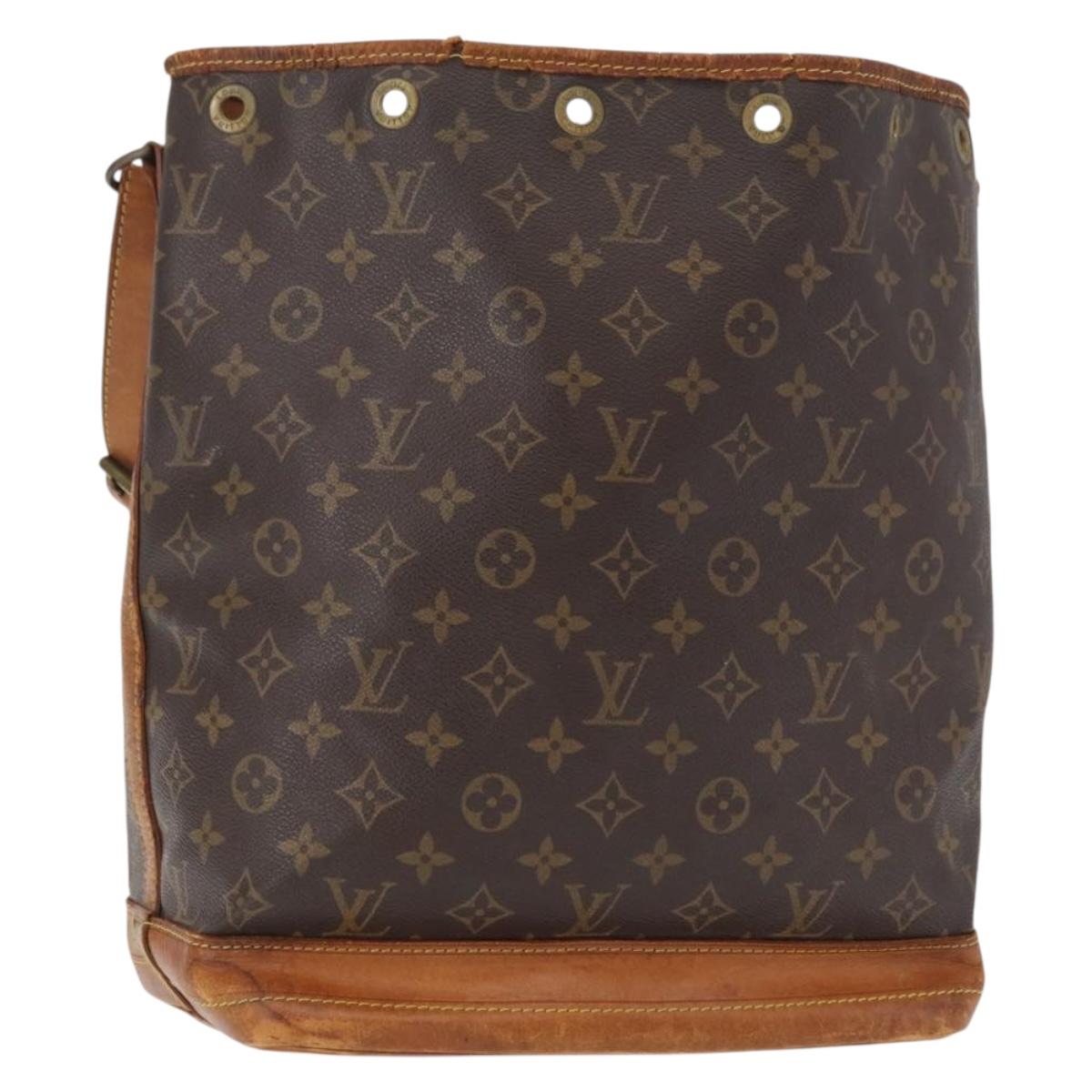 LOUIS VUITTON Monogram Noe Shoulder Bag M42224 LV Auth 154785