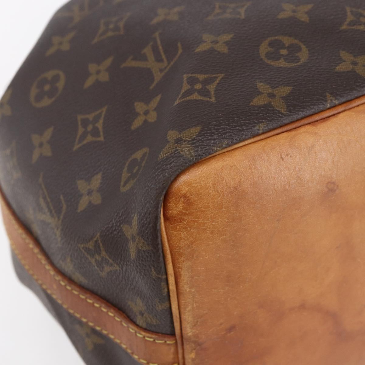 LOUIS VUITTON Monogram Petit Noe Shoulder Bag M42226 LV Auth 154787