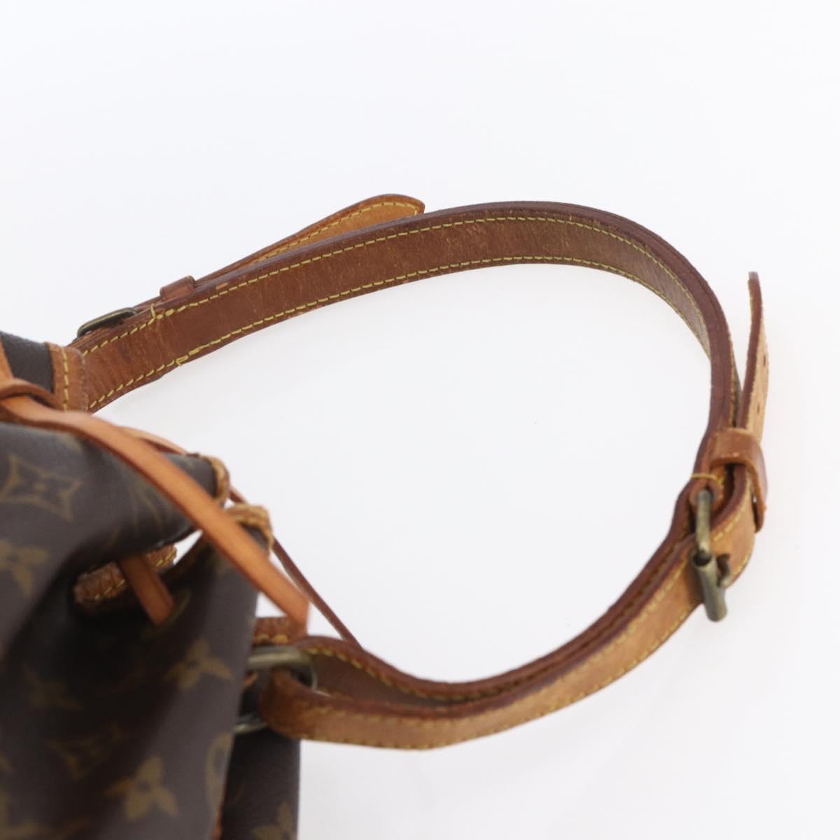 LOUIS VUITTON Monogram Petit Noe Shoulder Bag M42226 LV Auth 154787