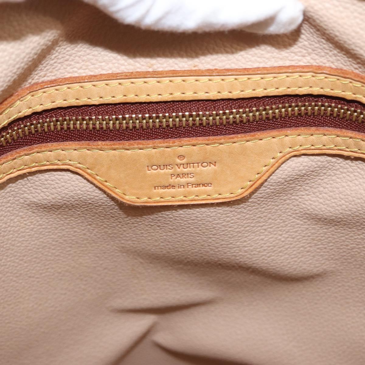 LOUIS VUITTON Monogram Bucket GM Shoulder Bag M42236 LV Auth 154791