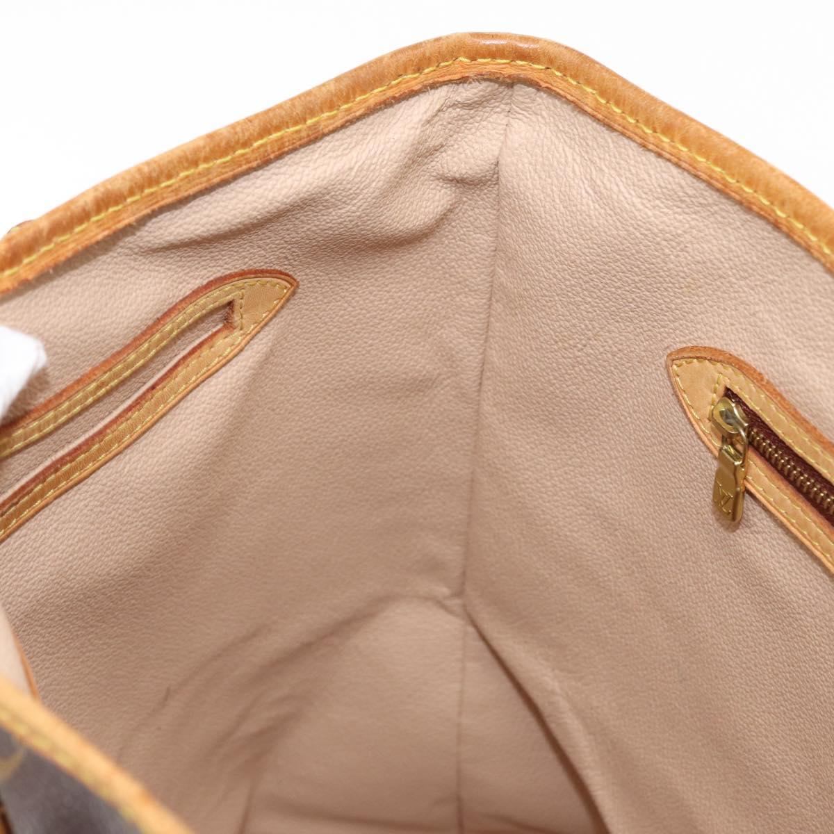 LOUIS VUITTON Monogram Bucket GM Shoulder Bag M42236 LV Auth 154791