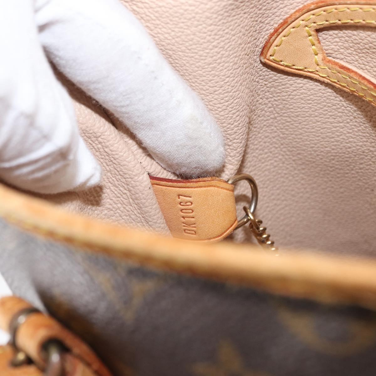 LOUIS VUITTON Monogram Bucket GM Shoulder Bag M42236 LV Auth 154791