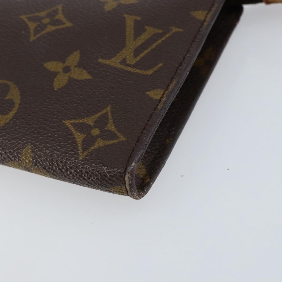 LOUIS VUITTON Monogram Bucket GM Accessory Pouch LV Auth 154792