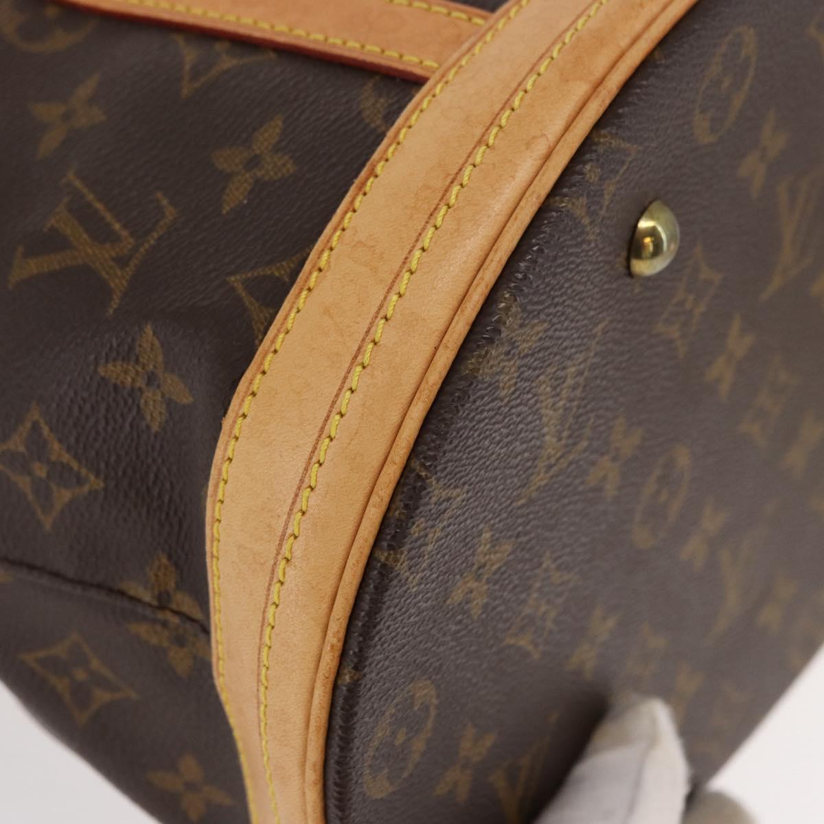 LOUIS VUITTON Monogram Bucket GM Shoulder Bag M42236 LV Auth 154794