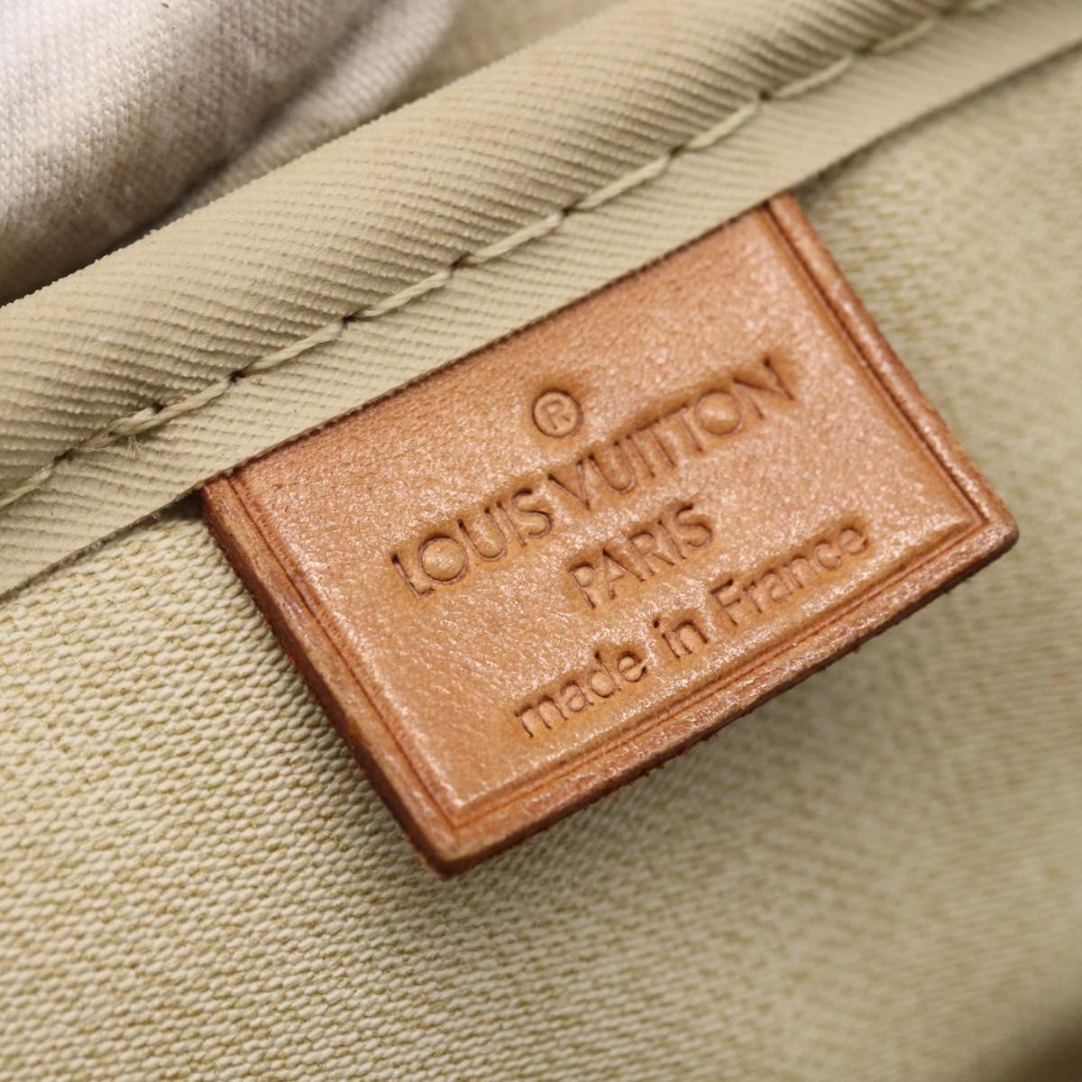 LOUIS VUITTON Monogram Deauville Hand Bag M47270 LV Auth 154796