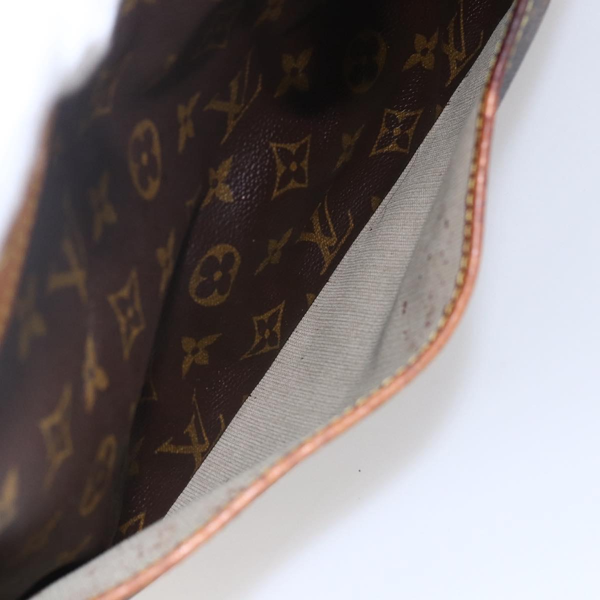 LOUIS VUITTON Monogram Deauville Hand Bag M47270 LV Auth 154796