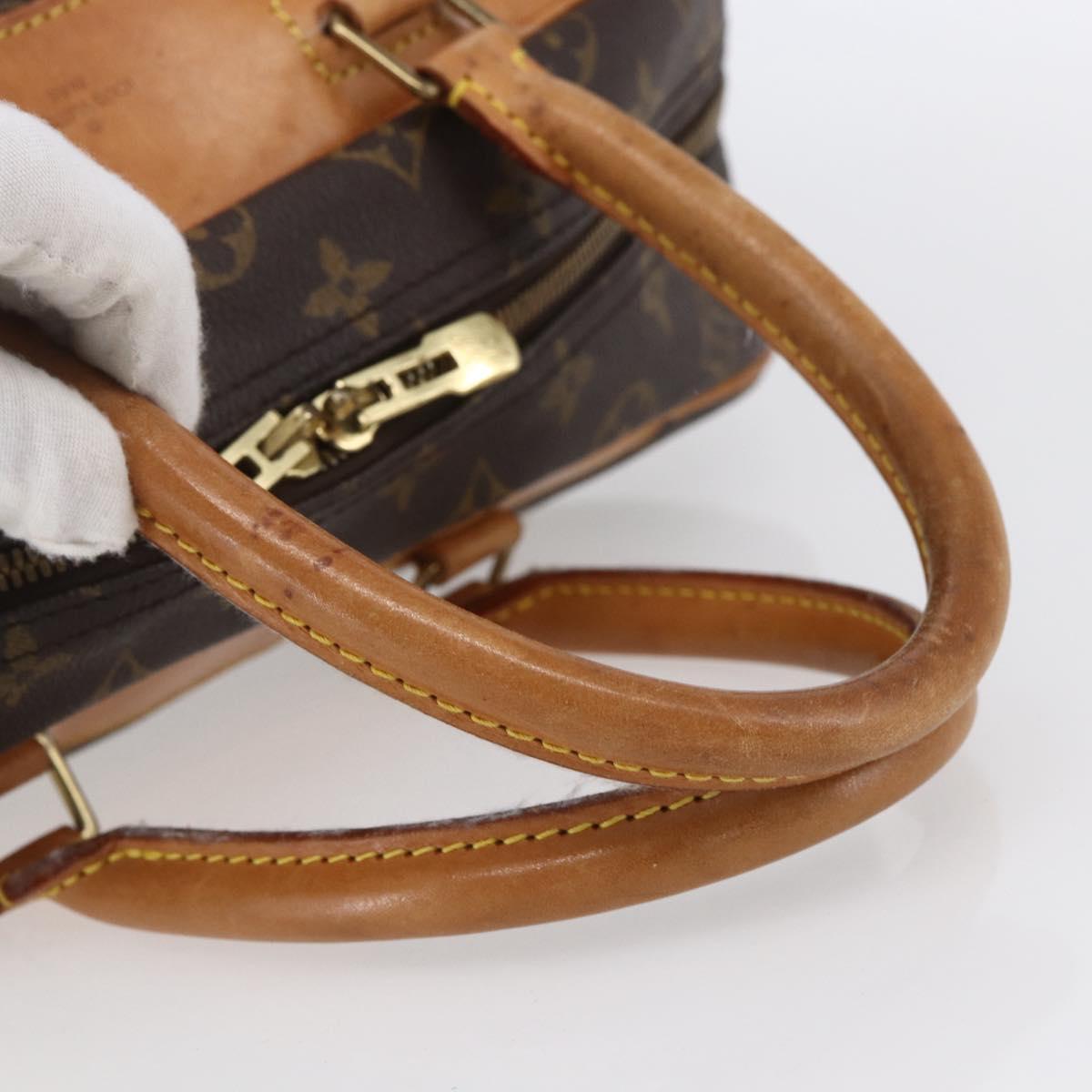 LOUIS VUITTON Monogram Deauville Hand Bag M47270 LV Auth 154796