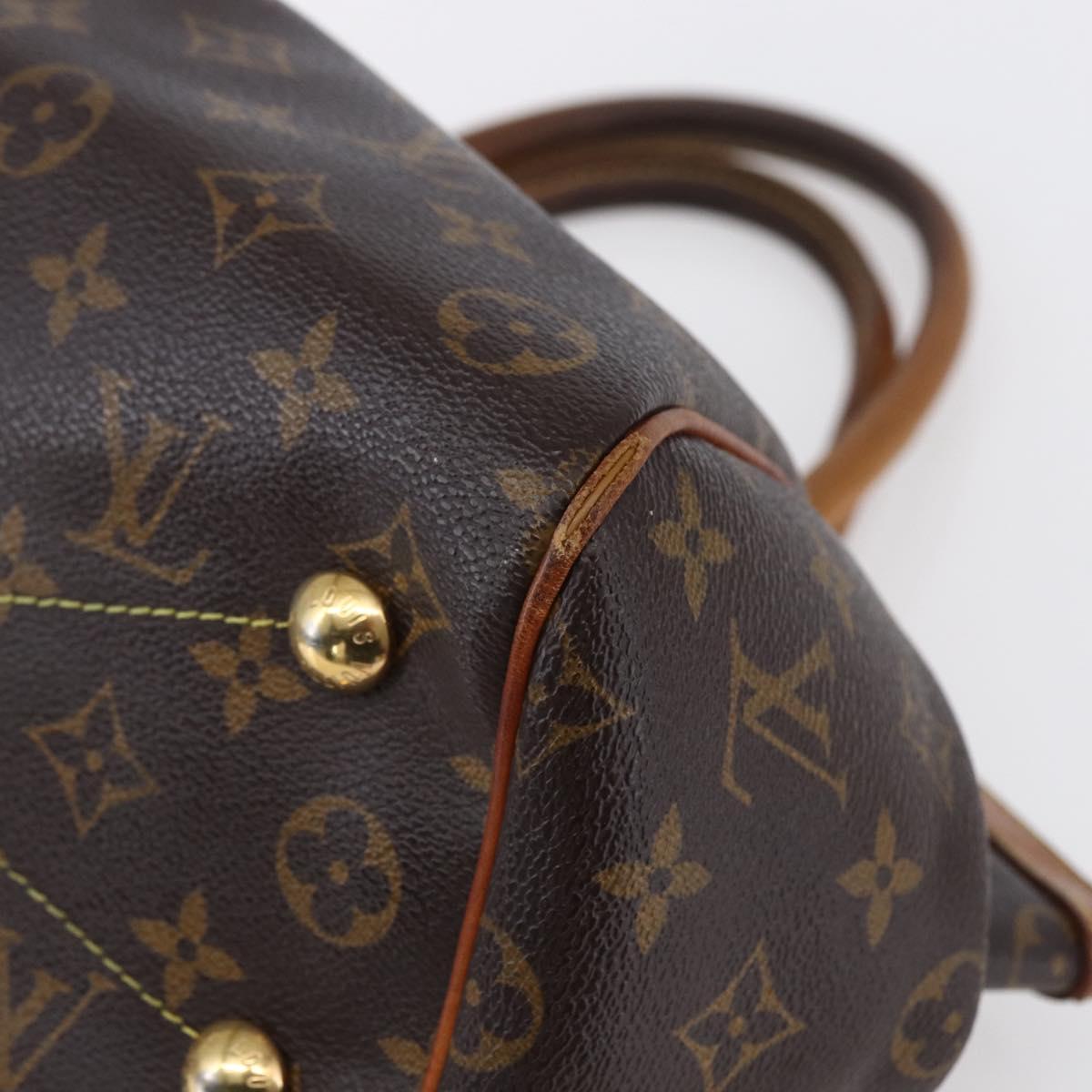 LOUIS VUITTON Monogram Tivori PM Hand Bag M40143 LV Auth 154797