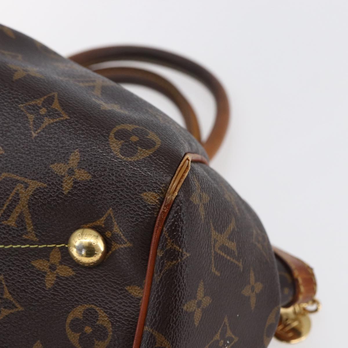LOUIS VUITTON Monogram Tivori PM Hand Bag M40143 LV Auth 154797