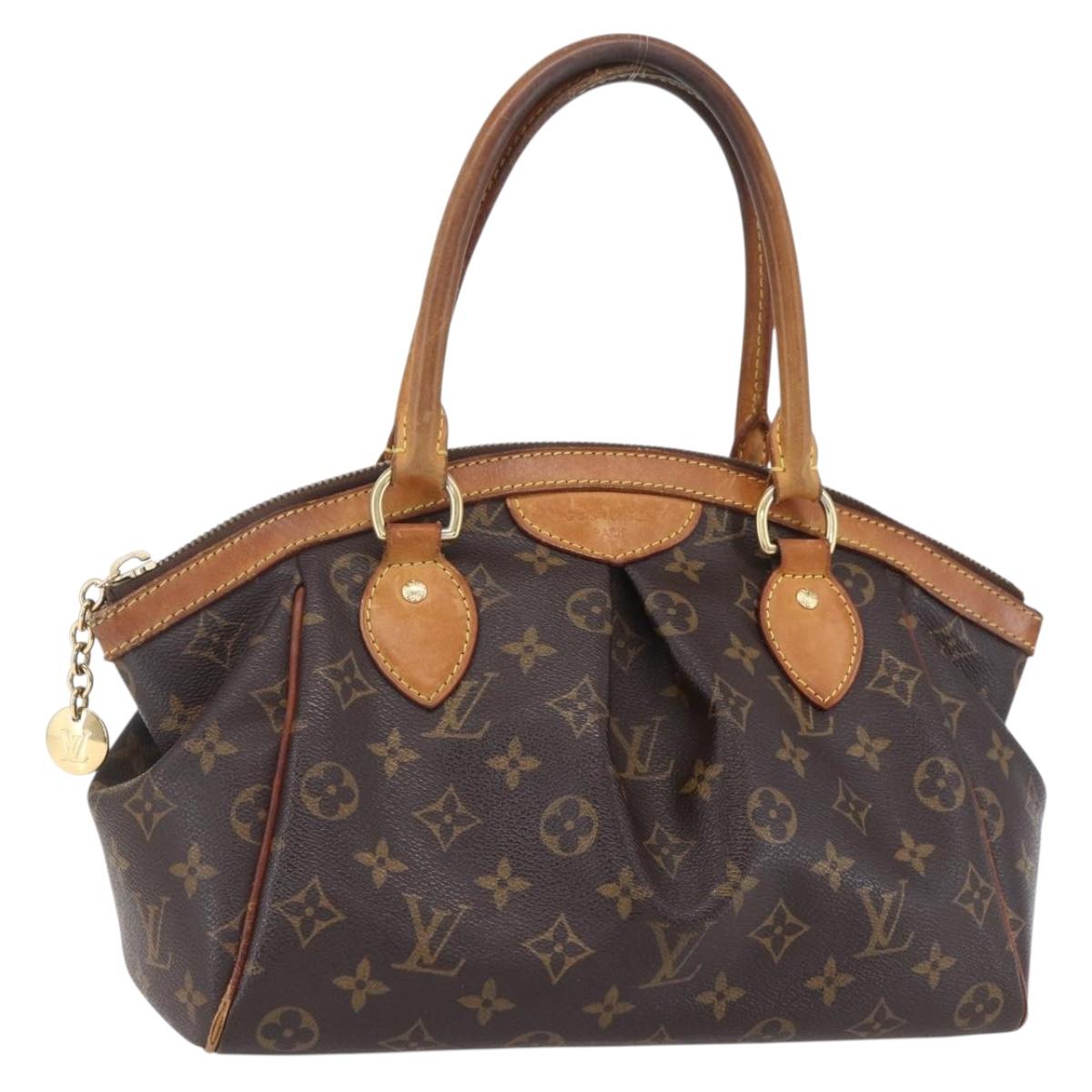 LOUIS VUITTON Monogram Tivori PM Hand Bag M40143 LV Auth 154797