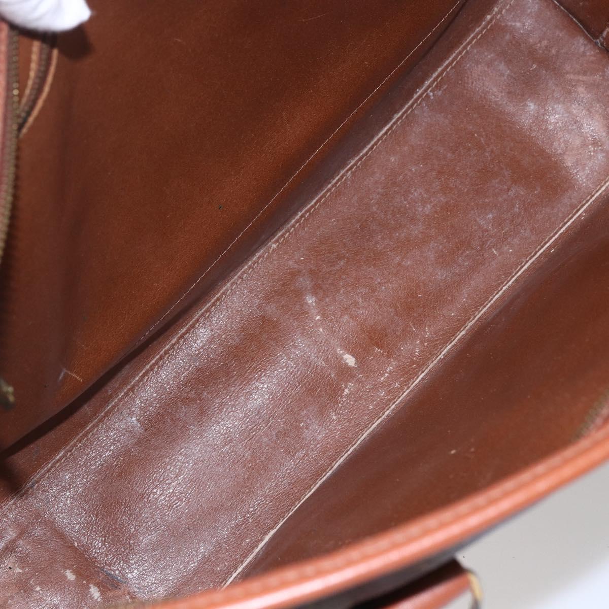 LOUIS VUITTON Monogram Sac Weekend PM Hand Bag M42425 LV Auth 154798