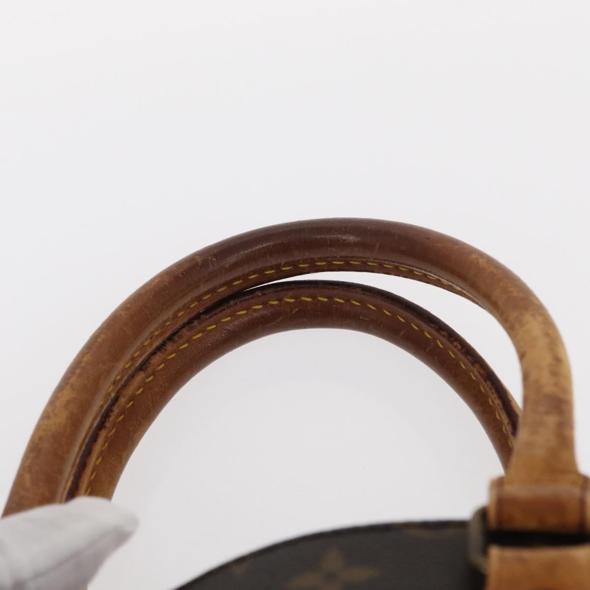 LOUIS VUITTON Monogram Sac Plat Hand Bag M51140 LV Auth 154800