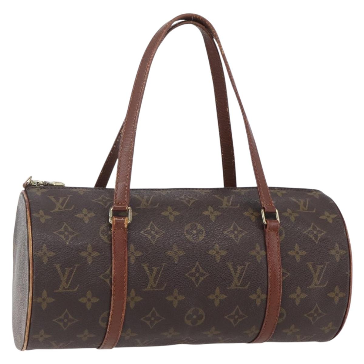 LOUIS VUITTON Monogram Papillon 30 Hand Bag M51385 LV Auth 154803