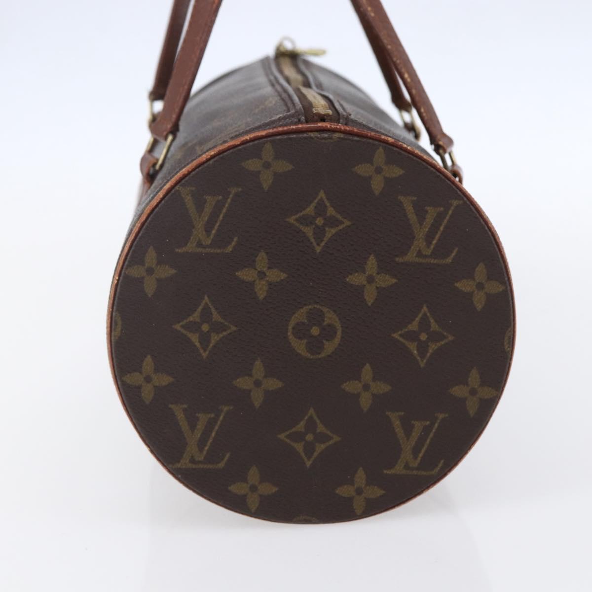 LOUIS VUITTON Monogram Papillon 30 Hand Bag M51385 LV Auth 154803