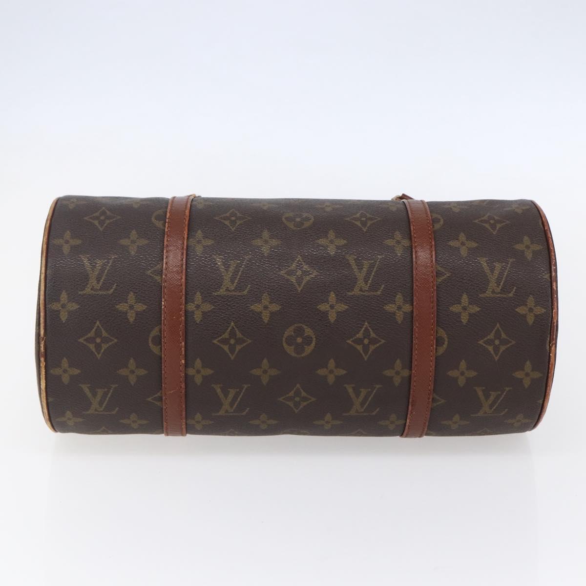 LOUIS VUITTON Monogram Papillon 30 Hand Bag M51385 LV Auth 154803