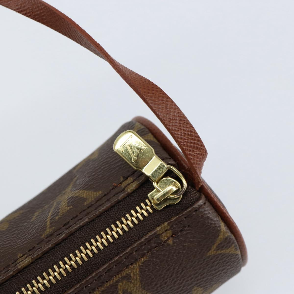 LOUIS VUITTON Monogram Papillon Pouch LV Auth 154804