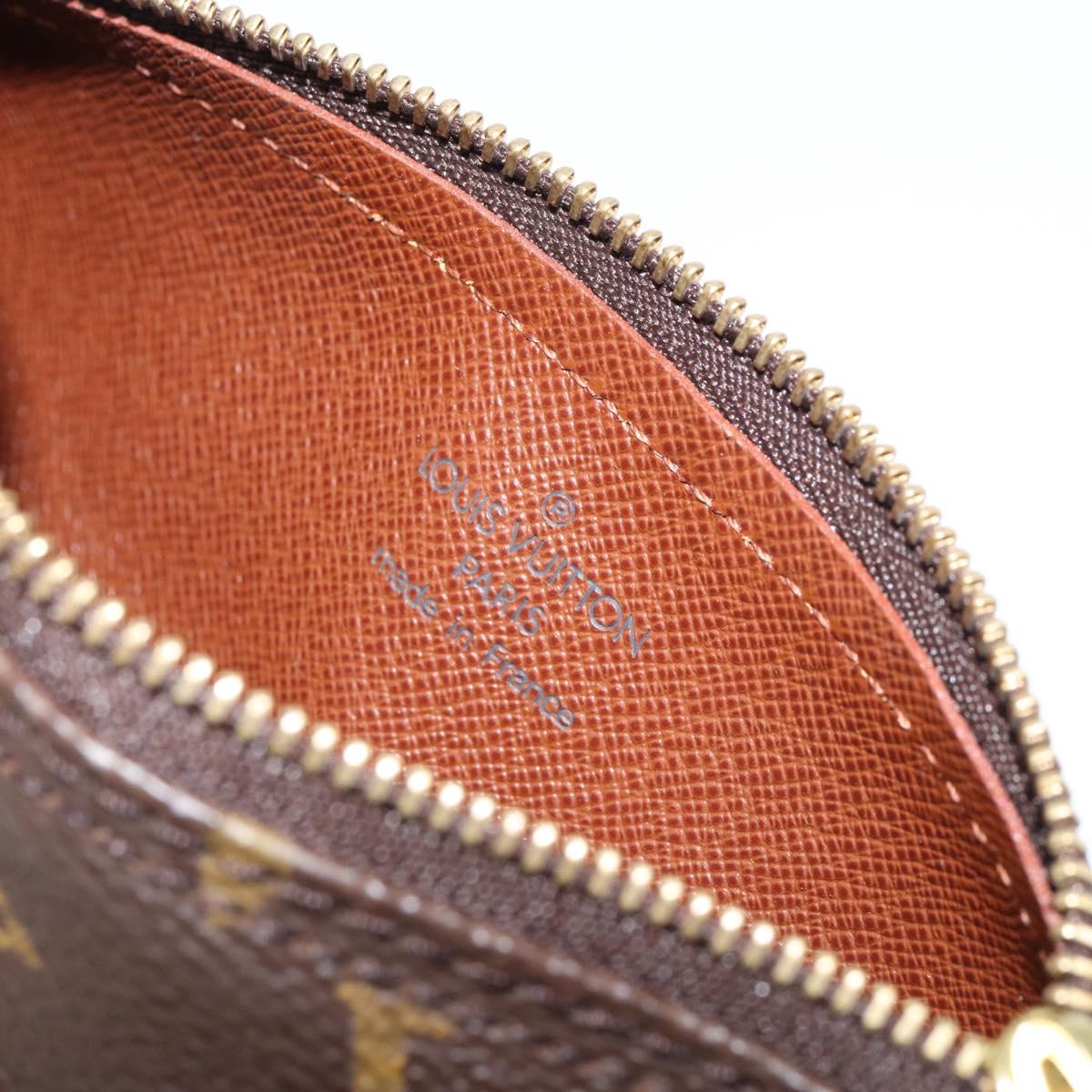 LOUIS VUITTON Monogram Papillon Pouch LV Auth 154804