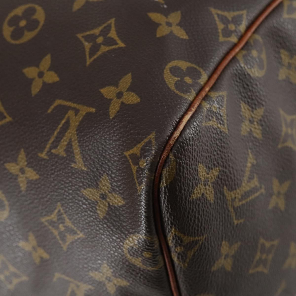 LOUIS VUITTON Monogram Keepall 55 Boston Bag M41424 LV Auth 154809