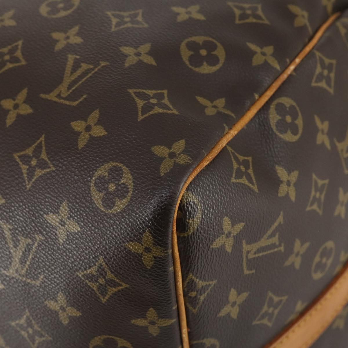 LOUIS VUITTON Monogram Keepall Bandouliere 60 Boston Bag M41412 LV Auth 154810