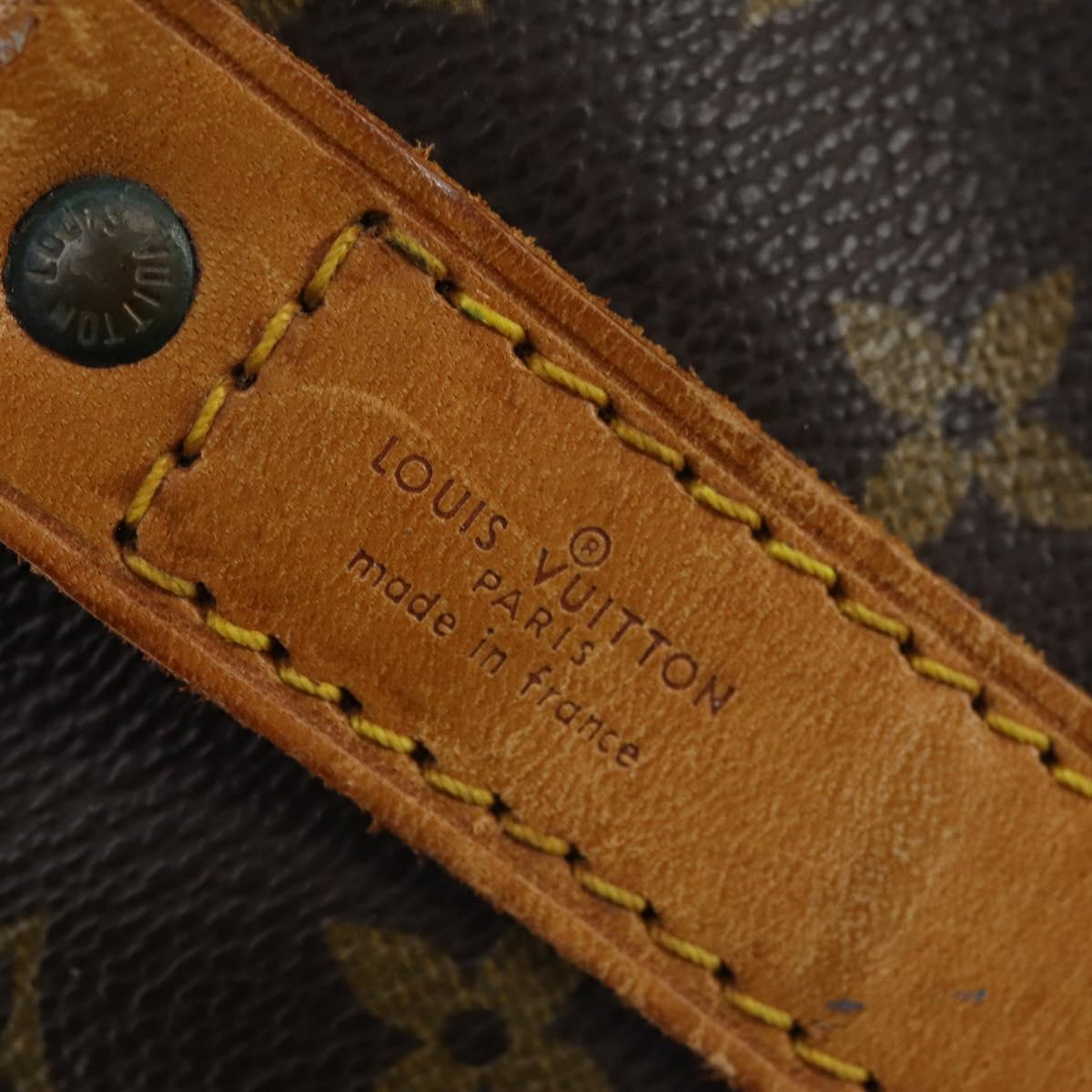 LOUIS VUITTON Monogram Keepall Bandouliere 60 Boston Bag M41412 LV Auth 154810