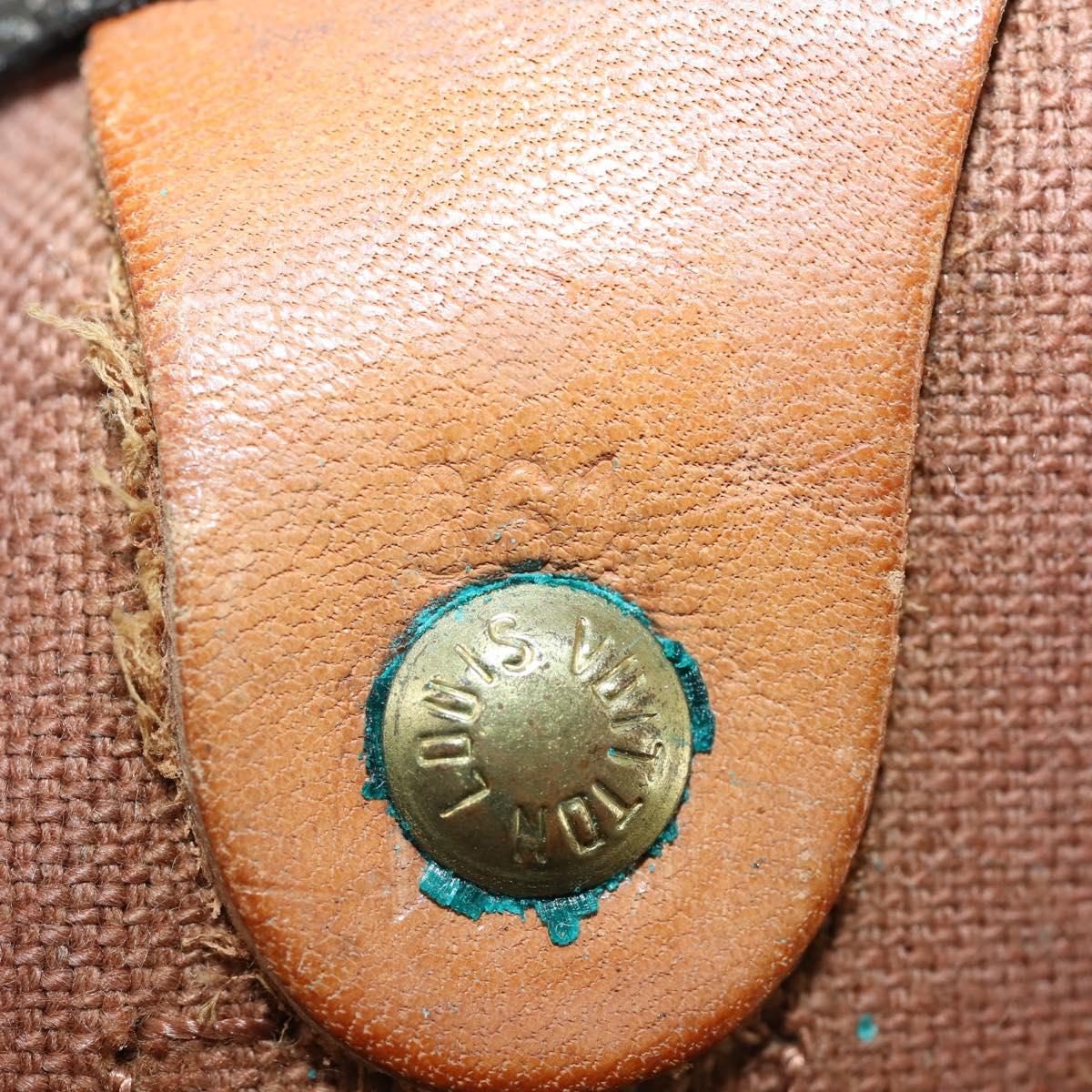 LOUIS VUITTON Monogram Keepall Bandouliere 60 Boston Bag M41412 LV Auth 154810