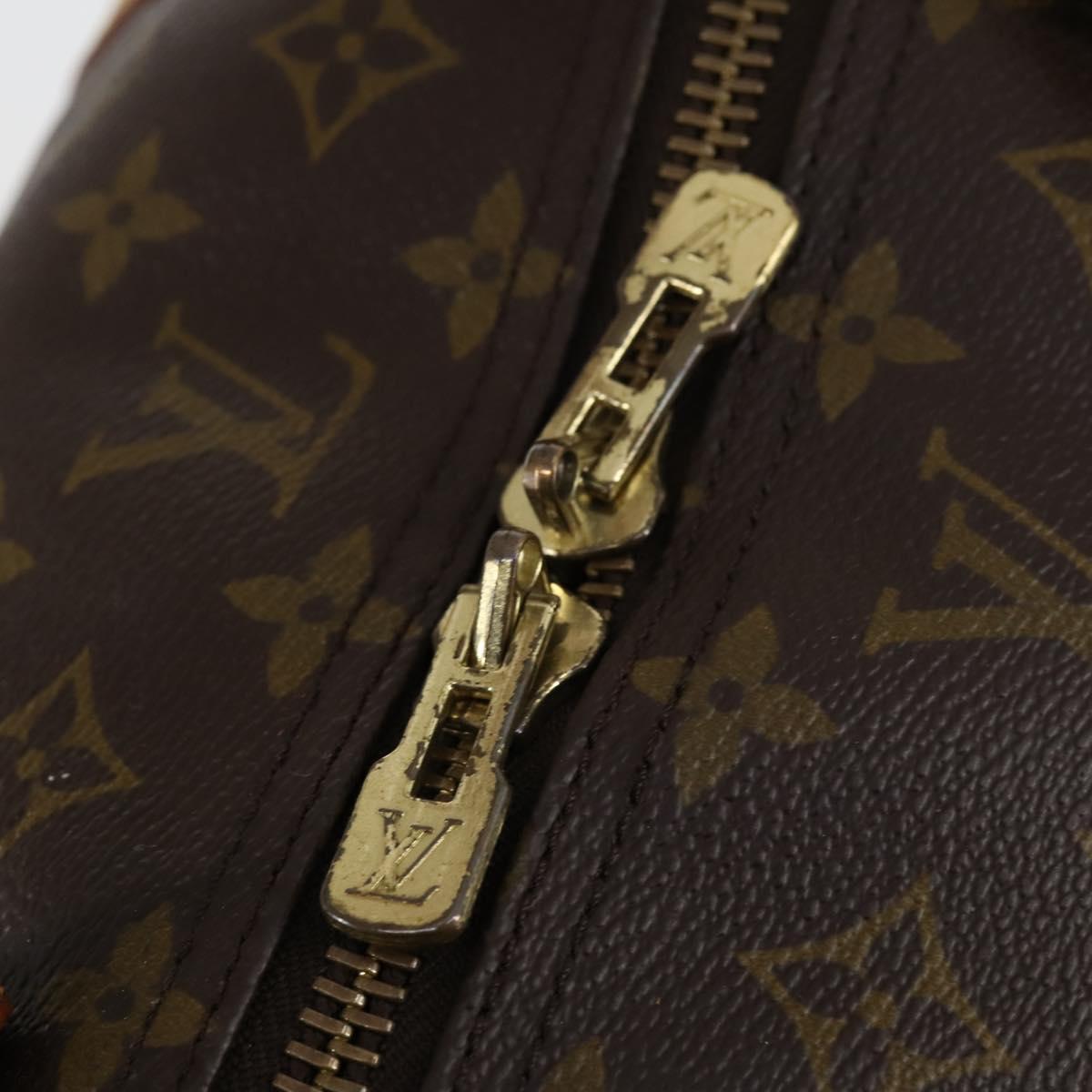 LOUIS VUITTON Monogram Keepall 60 Boston Bag M41422 LV Auth 154812